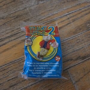 Wendy's Stuart Little 2  Kids Meal Toy Stuart on Soccer Ball 2002 Sealed NIP